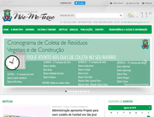 Tablet Screenshot of naometoquers.com.br